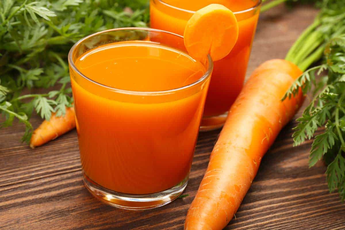 jugo de zanahorias