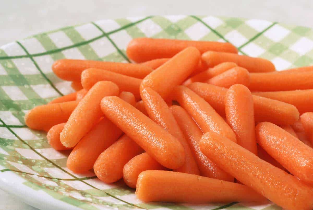 zanahoria baby hechas a mano